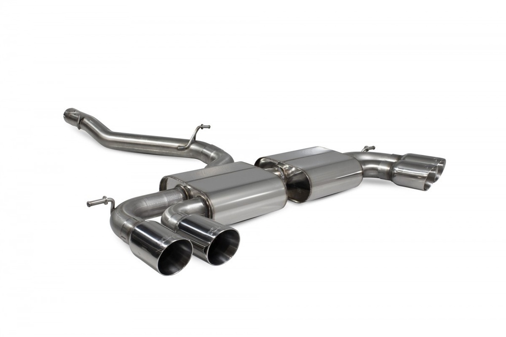 Scorpion Exhaust Volkswagen Golf R MK8 GPF Model Non-res cat/gpf back system Daytona