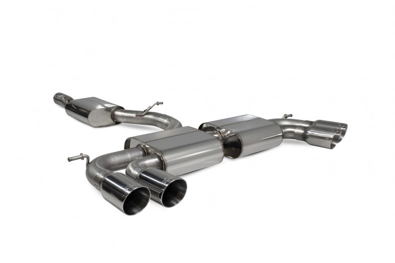 Scorpion Exhaust Volkswagen Golf R MK8 GPF Model Resonated cat/gpf back system Daytona