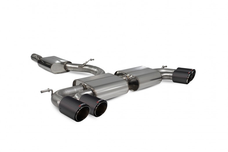 Scorpion Exhaust Volkswagen Golf R MK8 GPF Model Resonated cat/gpf back system Ascari