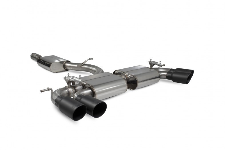 Scorpion Exhaust Volkswagen Golf R MK8 GPF Model Resonated cat/gpf back system & electronic valves Daytona