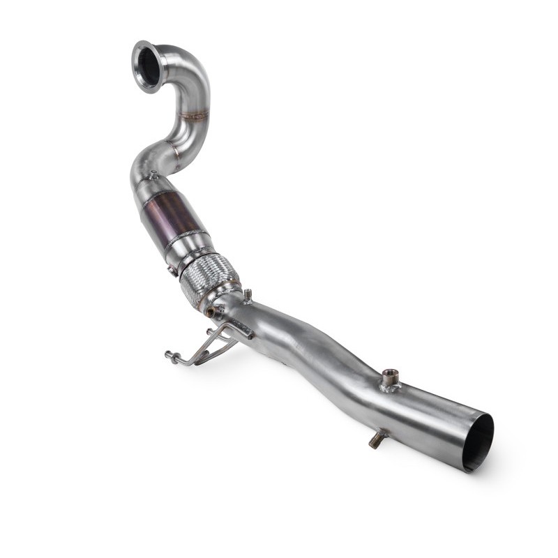 [SVWX061] Scorpion Exhaust Volkswagen Polo GTI AW Downpipe with a high flow sports catalyst