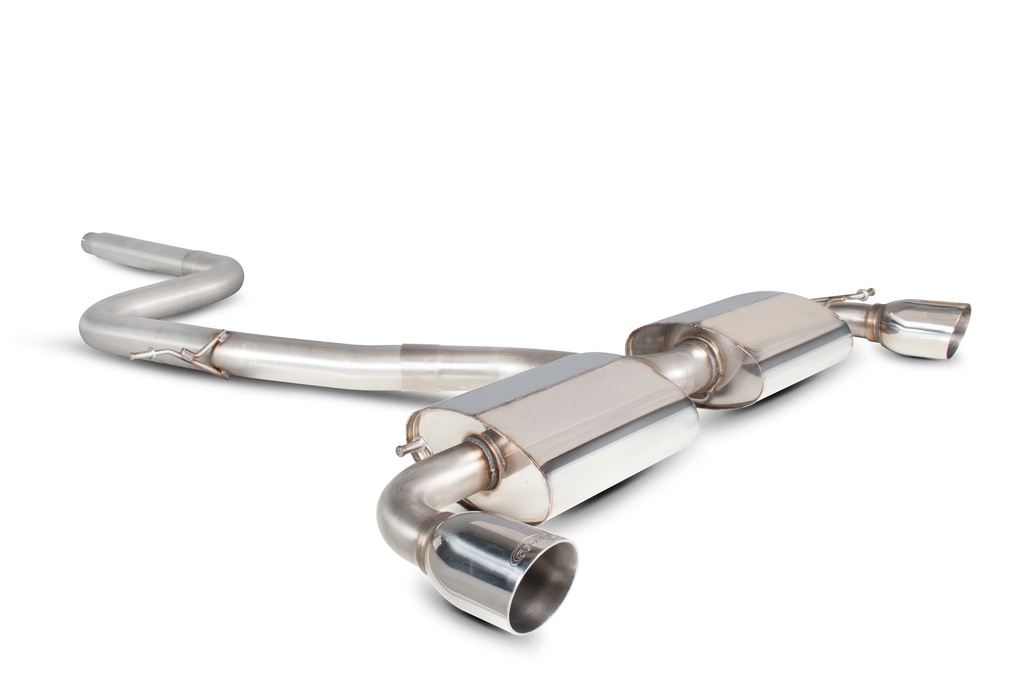 Scorpion Exhaust Volkswagen Scirocco R Non-resonated cat-back system Daytona