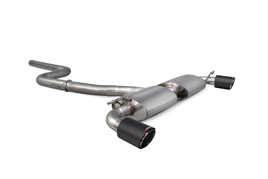 Scorpion Exhaust Volkswagen Scirocco R Non-resonated cat-back system Ascari