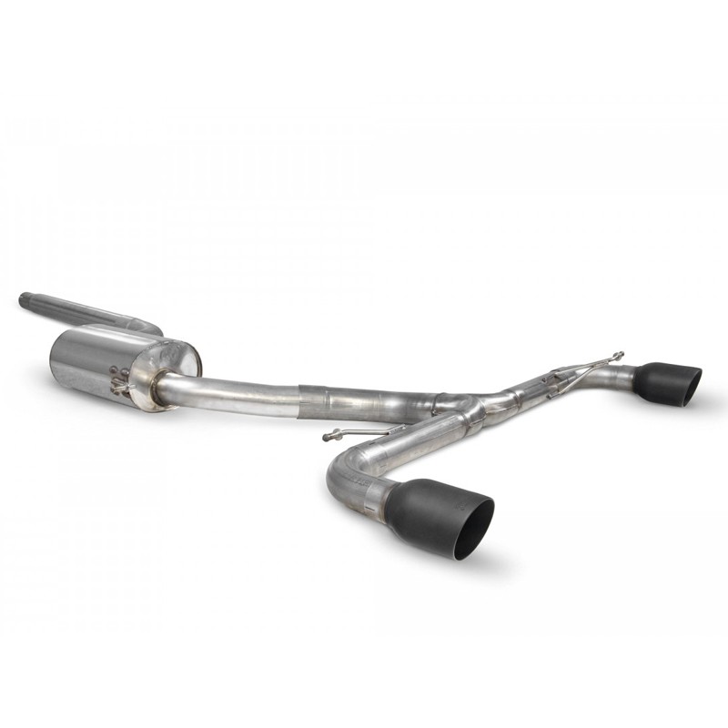 Scorpion Exhaust Volkswagen Scirocco R Non-resonated Predator Cat-back System Daytona