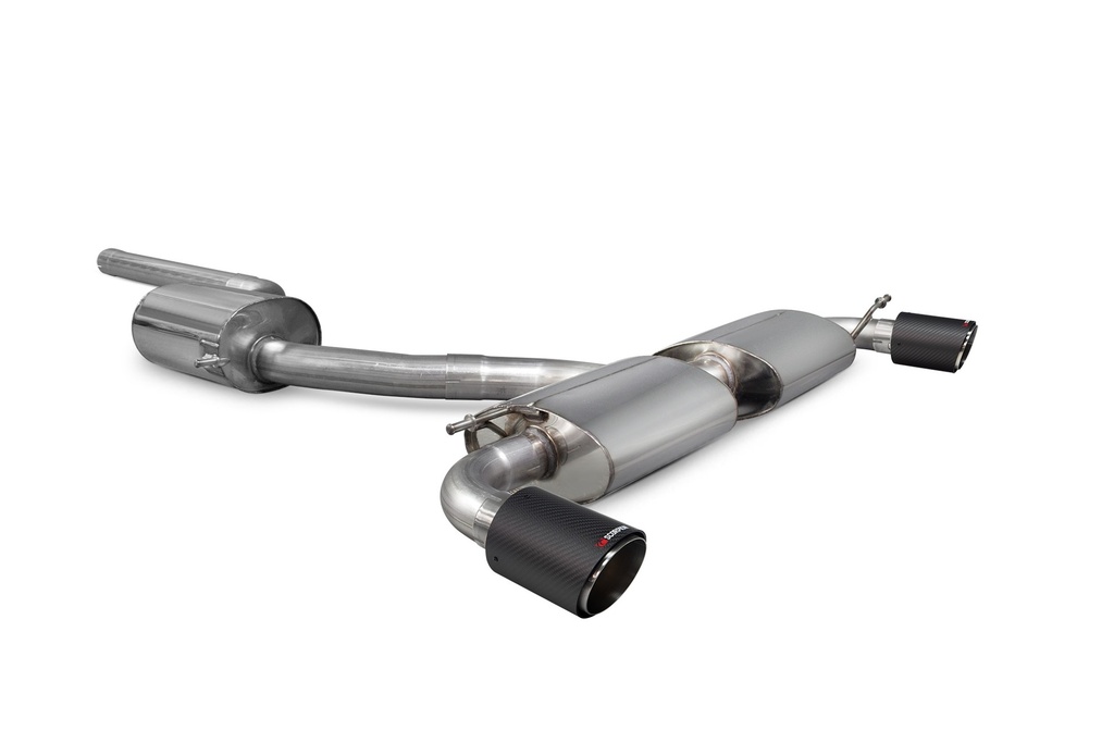 Scorpion Exhaust Volkswagen Scirocco R Resonated cat-back system  Ascari
