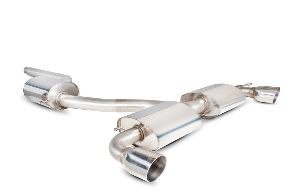 Scorpion Exhaust Volkswagen Scirocco R Resonated cat-back system  Daytona