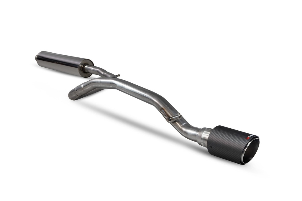Scorpion Exhaust Volkswagen UP! GTI / UP! TSI Resonated Cat-back System Ascari