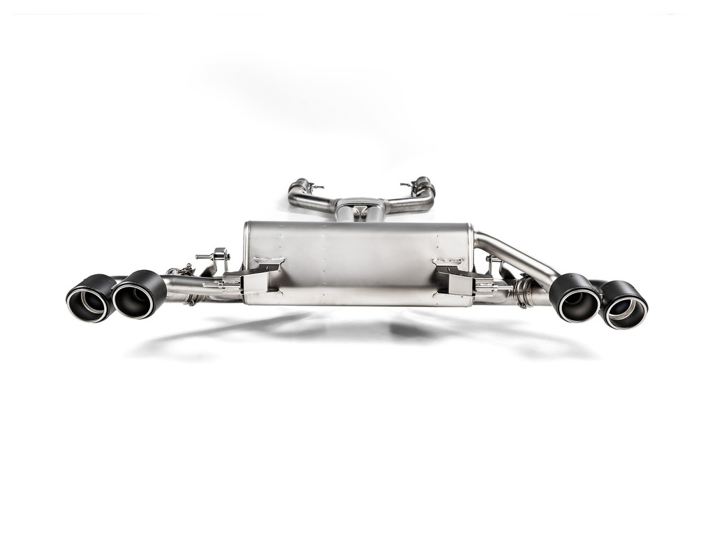 [S-AR/TI/1H] Akrapovic Evolution Line (Titanium) Alfa Romeo Giulia Quadrifoglio 2016 2020