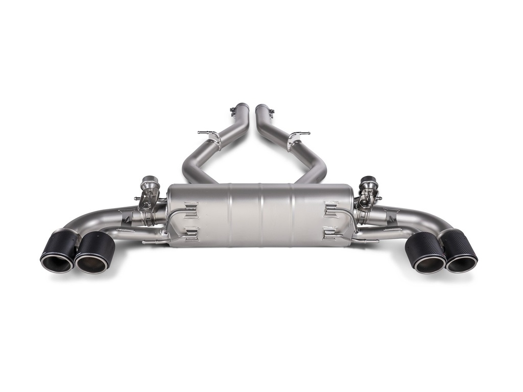 [S-AR/TI/7H] Akrapovic Slip-On Line (Titanium) Alfa Romeo Giulia Quadrifoglio 2018 2020
