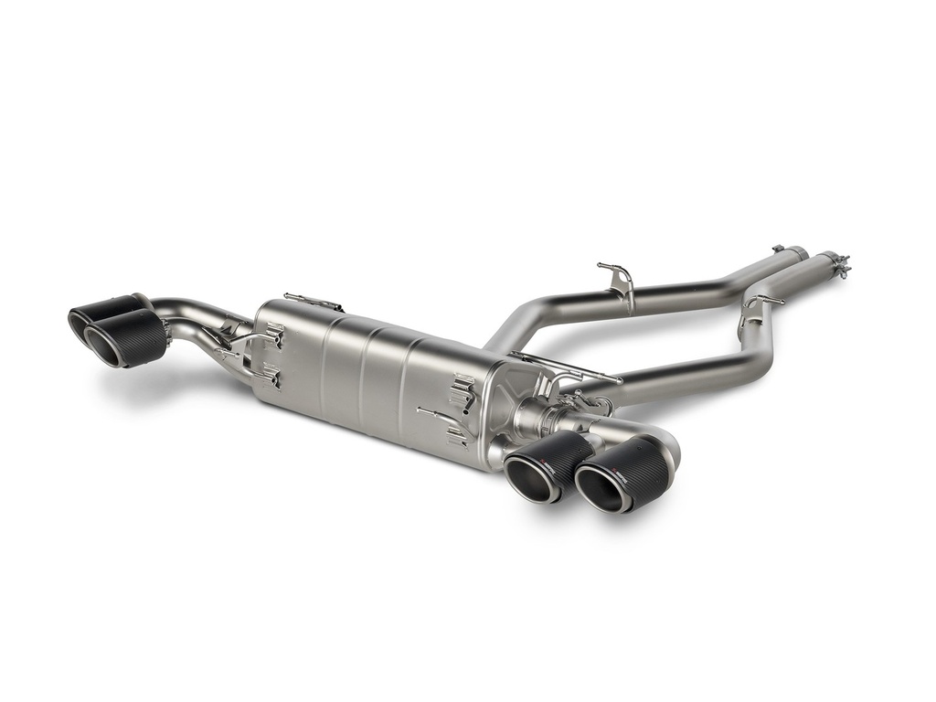 [S-AR/TI/6H] Akrapovic Slip-On Line (Titanium) Alfa Romeo Stelvio Quadrifoglio 2017 2020