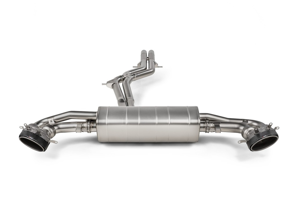 [S-AU/TI/20H] Akrapovic Evolution Line (Titanium) Audi RS Q8 (4M) - OPF/GPF 2020 2024