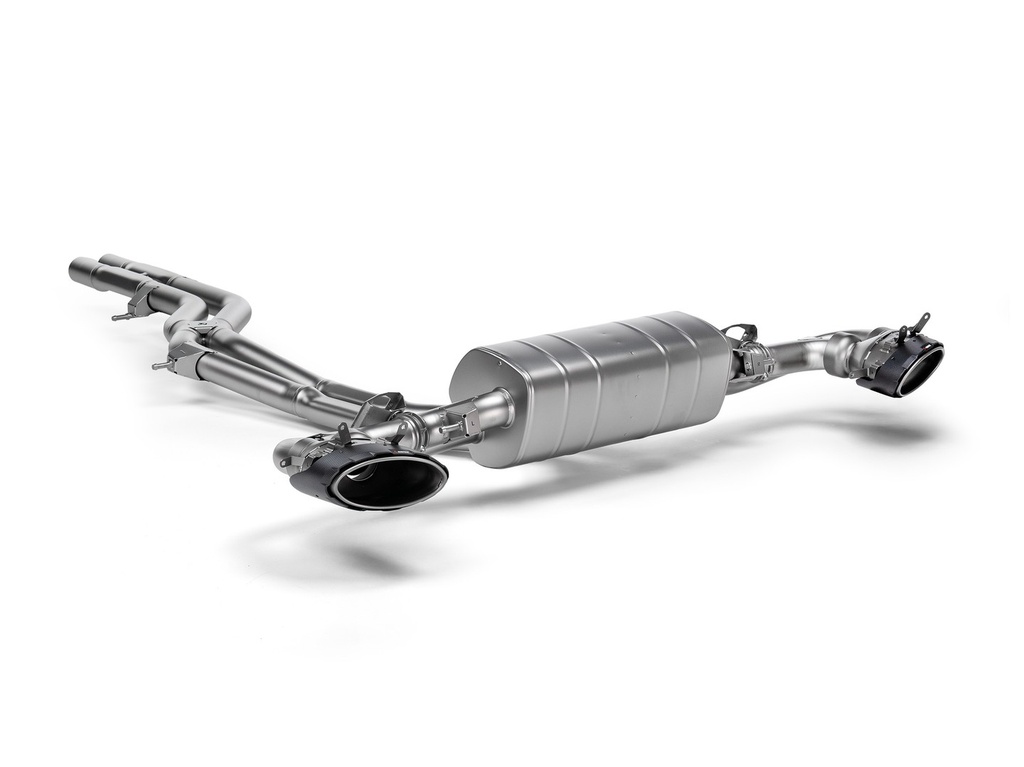[S-AU/T/3H] Akrapovic Evolution Line (Titanium) Audi RS Q8 (4M) - OPF/GPF 2025 2026