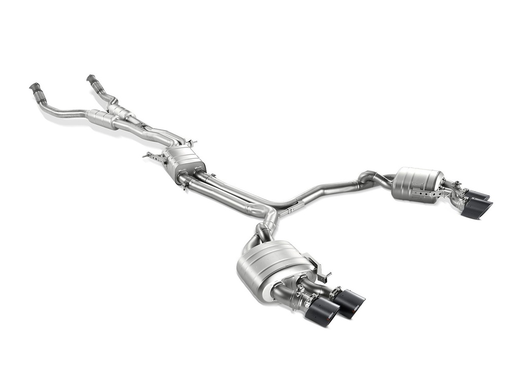 [S-AU/TI/6H] Akrapovic Evolution Line (Titanium) Audi S6 Avant/Limousine (C7) 2013 2017
