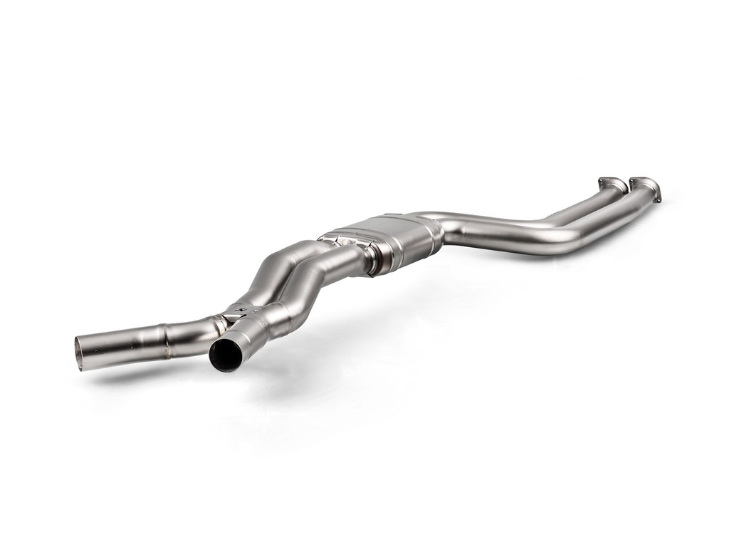 Akrapovic Evolution Link pipe set (Titanium) BMW M2 Competition (F87N) 2018 2020