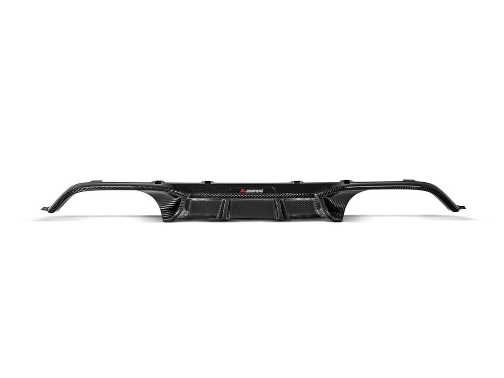 [DI-BM/CA/4/G] Akrapovic Rear Carbon Fibre Diffuser - High Gloss BMW M4 (F82, F83) - OPF/GPF 2018 2020