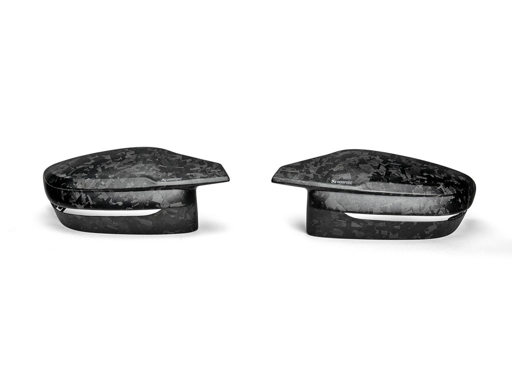 [WM-BM/CA/5/CF] Akrapovic Chopped Carbon Fibre Mirror Cap Set - Matte BMW M4 (G82, G83) 2021 2026