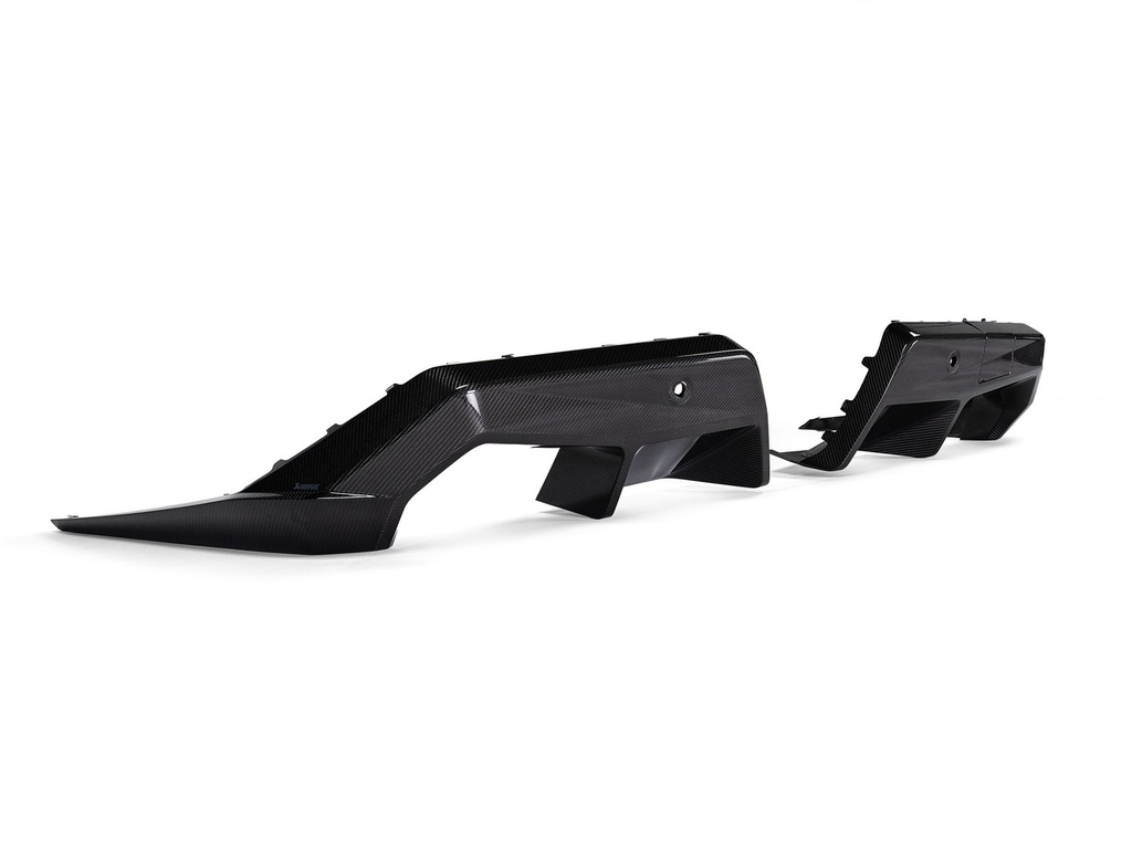 [DI-BM/CA/11/G] Akrapovic Rear Carbon Fibre Diffuser - High Gloss BMW M5 (G90, G99) - OPF/GPF 2025 2026
