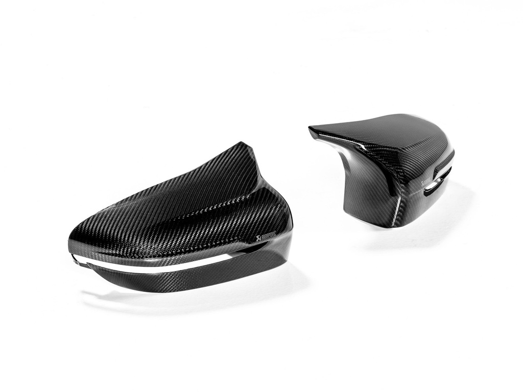 [WM-BM/CA/3/G] Akrapovic Carbon Fibre Mirror Cap Set - High Gloss BMW M5 / M5 Competition (F90) - OPF/GPF 2018 2023