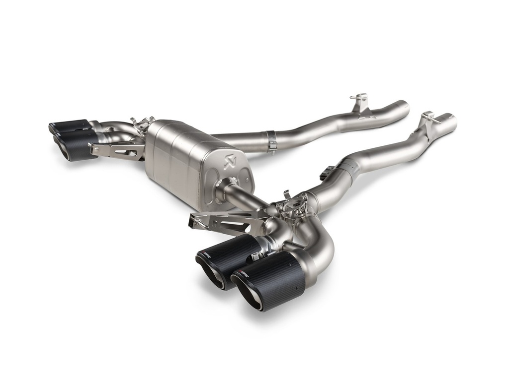 [S-BM/T/22H] Akrapovic Slip-On Line (Titanium) BMW M8 / M8 Competition (F91, F92) - OPF/GPF 2020 2020
