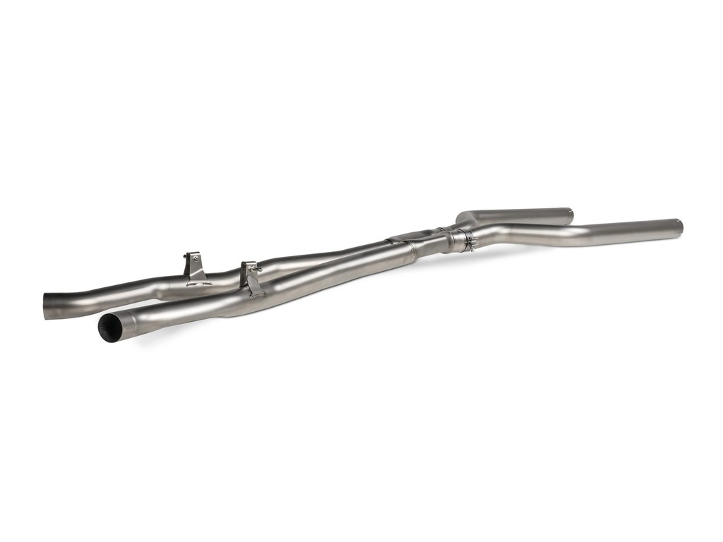[E-BM/T/9] Akrapovic Evolution Link pipe set (Titanium) BMW M8 / M8 Competition (F91, F92) - OPF/GPF 2020 2020