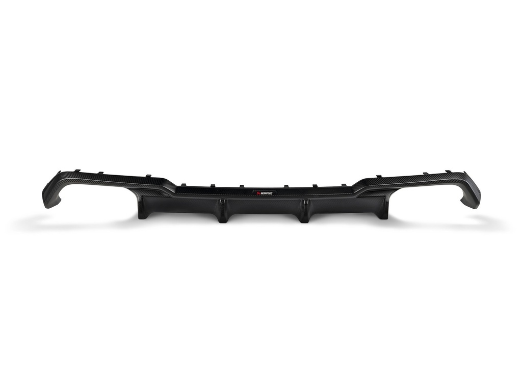 [DI-BM/CA/7/M] Akrapovic Rear Carbon Fibre Diffuser - Matte BMW M8 / M8 Competition (F91, F92) - OPF/GPF 2020 2026