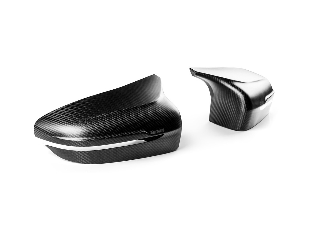 [WM-BM/CA/3/M] Akrapovic Carbon Fibre Mirror Cap Set - Matte BMW M8 / M8 Competition (F91, F92) - OPF/GPF 2020 2026