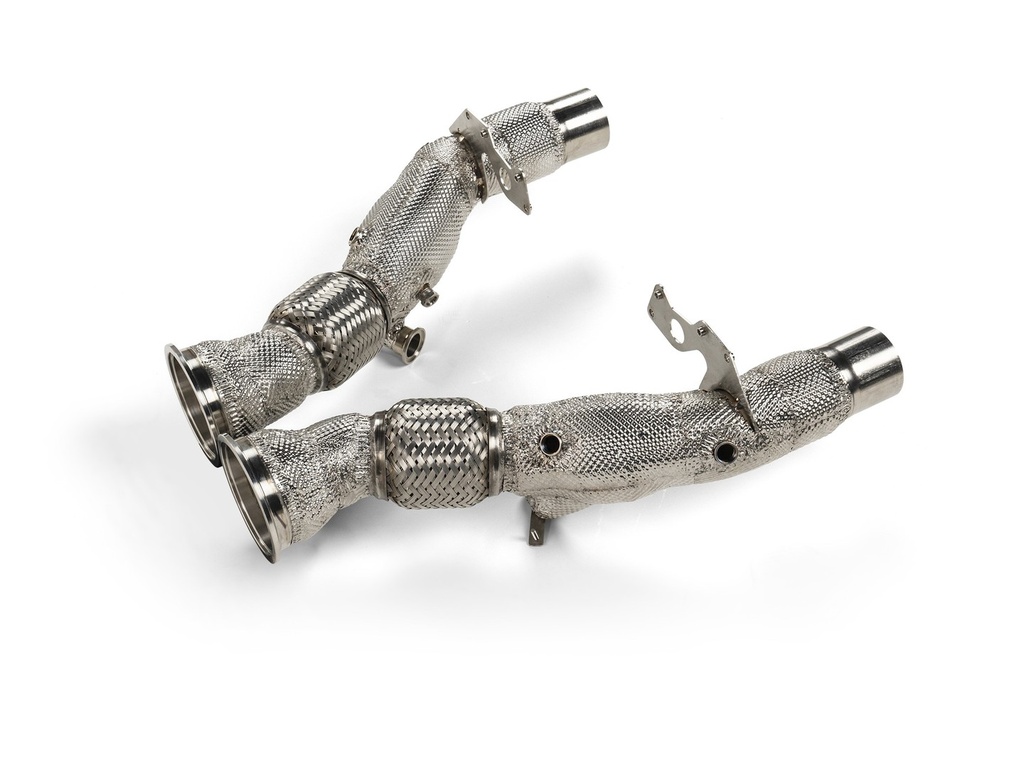 [L-FE/SS/4] Akrapovic Link Pipe Set (SS) Ferrari 296 GTB 2023 2026