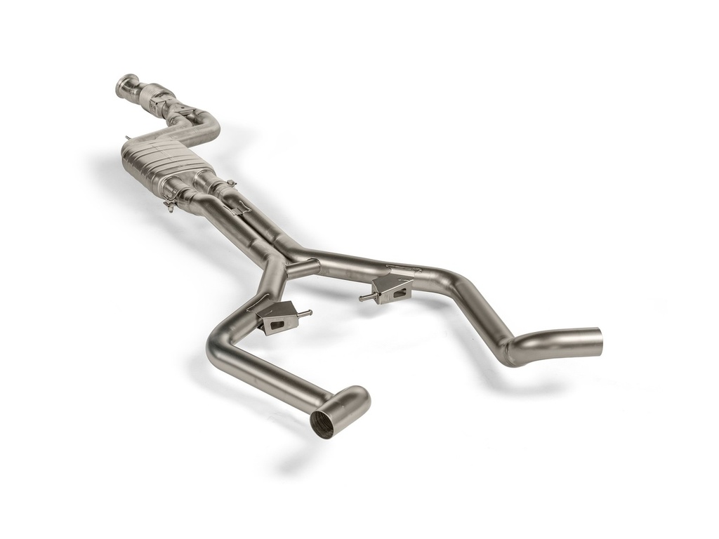 [E-ME/T/7] Akrapovic Evolution Link Pipe Set (Titanium) Mercedes-AMG C 63 S E PERFORMANCE (W206, S206)  - OPF/GPF 2023 2026