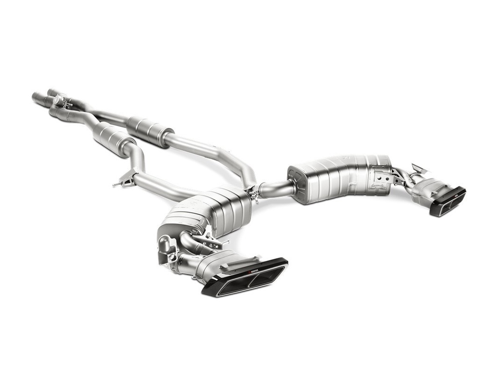 Akrapovic Evolution Link Pipe Set (Titanium) Mercedes-AMG S 63 Coupé (C217) 2015 2017