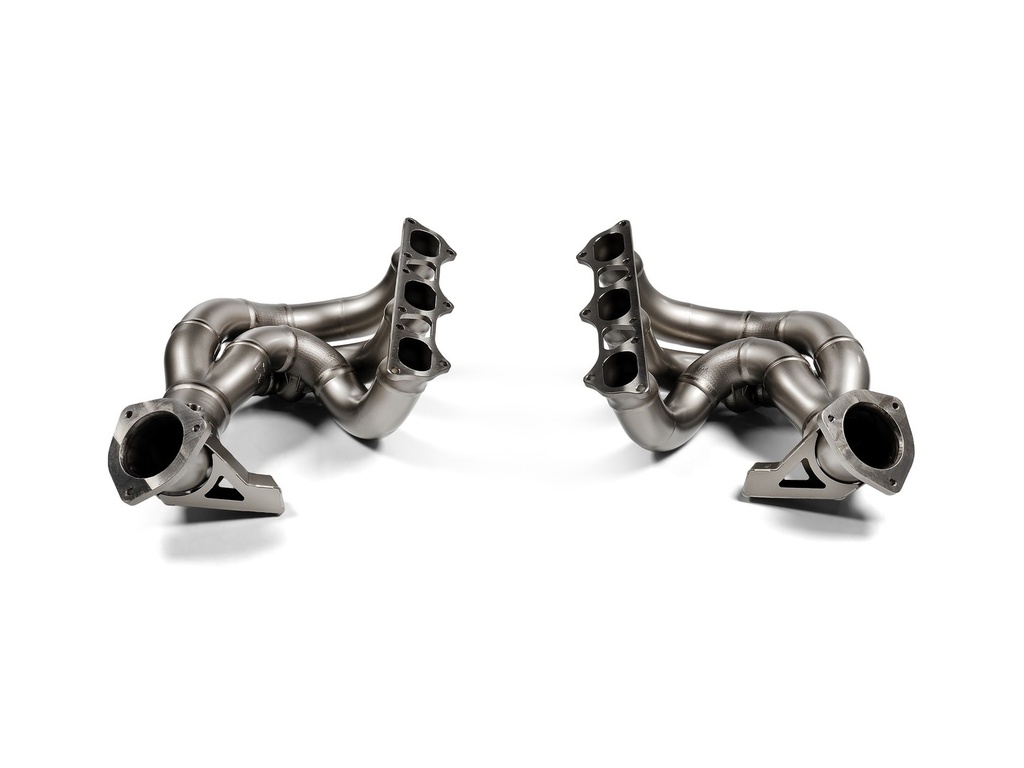 [E-PO/T/8] Akrapovic Evolution Header Set (Titanium) Porsche 718 Cayman GT4 RS / Spyder RS 2022 2026