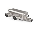 Akrapovic Slip-On Line (Titanium) - for OE sport exhaust Porsche 911 Carrera Cabriolet /S/4/4S/GTS (991.2) 2016 2019