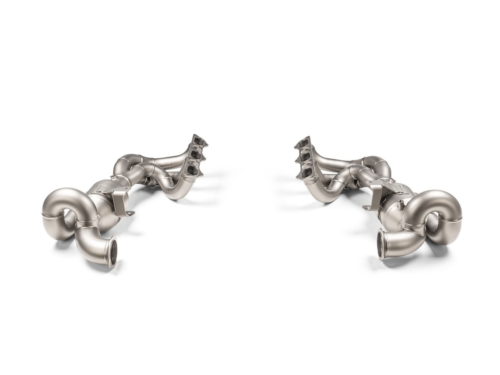[E-PO/T/7] Akrapovic Evolution Header Set (Titanium) Porsche 911 GT3 / GT3 Touring (992) 2022 2024