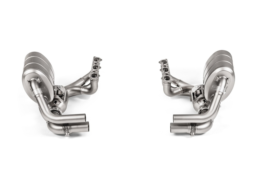 [E-PO/T/6/1] Akrapovic Evolution Header Set (Titanium) Porsche 911 Speedster - OPF/GPF 2019 2020