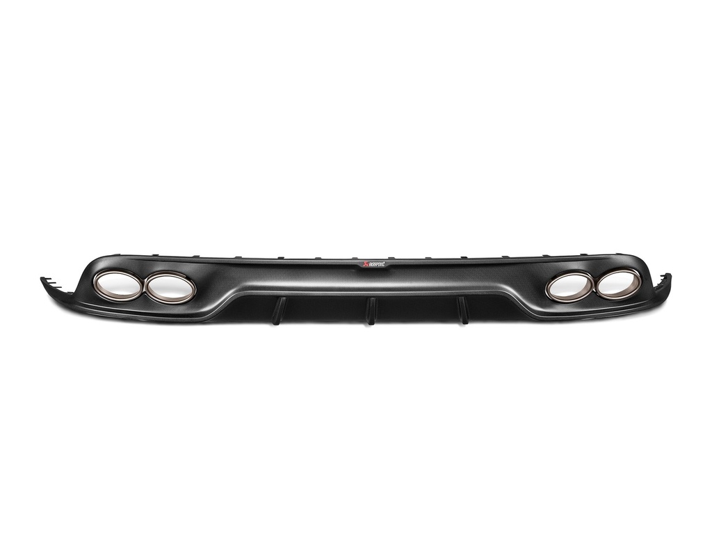 [DI-PO/CA/4/M] Akrapovic Rear Carbon Fibre Diffuser - Matte Porsche 911 Turbo / Turbo S (991.2) 2016 2019