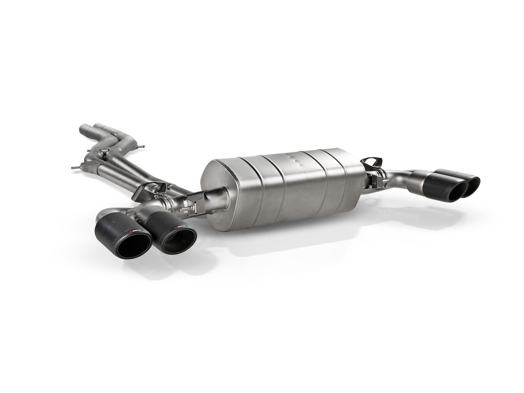 [S-PO/T/4H] Akrapovic Evolution Line (Titanium) Porsche Cayenne S / GTS / Turbo E-Hybrid / Coupé (536.2) 2024 2026