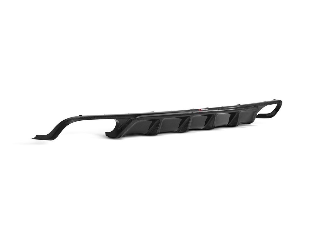 [DI-PO/CA/5/G] Akrapovic Rear Carbon Fibre Diffuser - High Gloss Porsche Macan Turbo (95B) 2014 2018