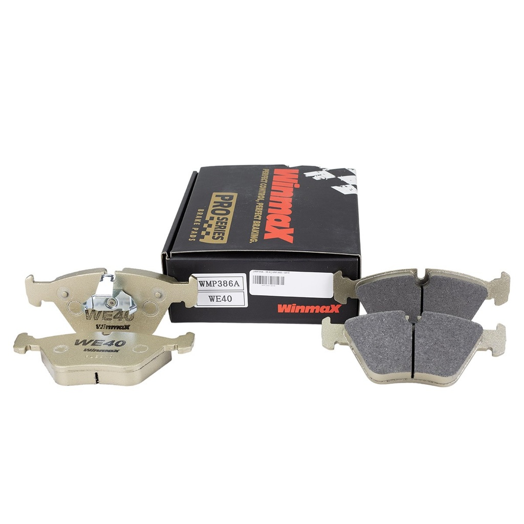 [WMP386A-WE40] Winmax Remblokken WE40 Compound BMW E46 M3 E36 M3 E34 M5 Z3M Z4M Voorkant