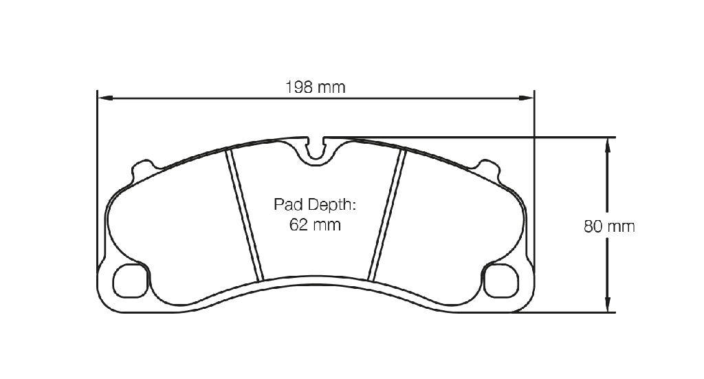 [E4924-RSC1] Pagid Porsche 992 GT3 STCC Brake Pads RSC1 Front Ceramics