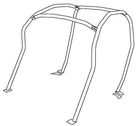 Cusco Roll Cage SAFETY 21 Front HONDA S2000 AP1 AP2 front 4 Pt 2