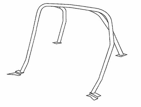 Cusco Roll Cage SAFETY 21 HONDA S2000 AP1 AP2 4 Pt 2 Pass