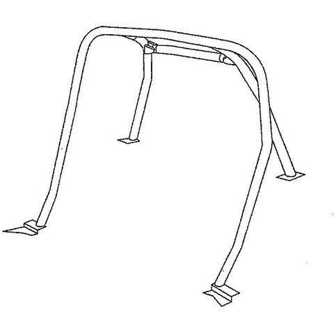 Cusco Roll Cage SAFETY 21 HONDA S2000 AP1 AP2 5 Pt 2 Pass