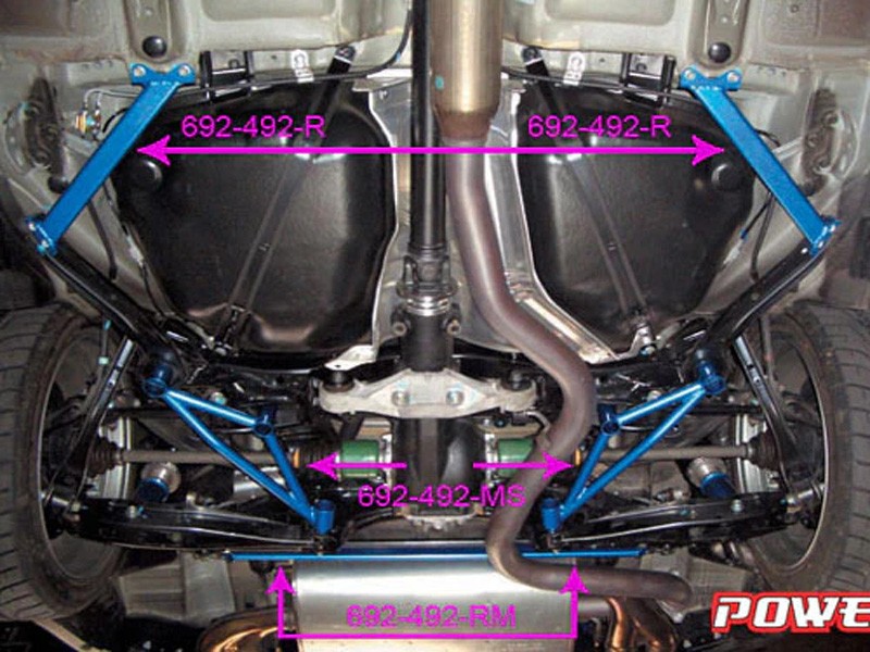 [692492R] Cusco Power brace SUBARU Forester Impreza Impreza WRX GH2 GH3 GH8