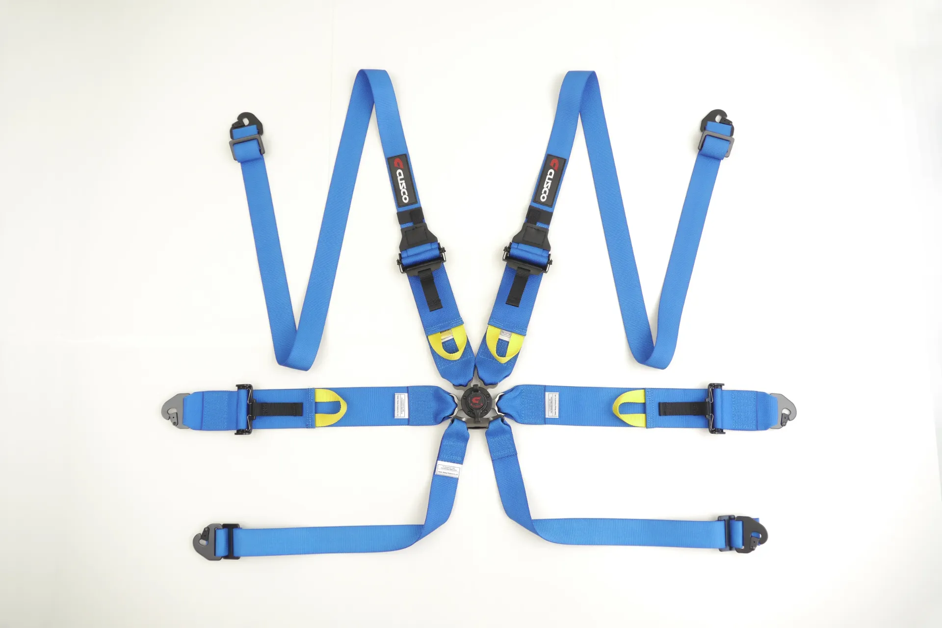 [00BCRHN6HBL] Cusco Racing Harness 6 point for HANS Devices BLUE