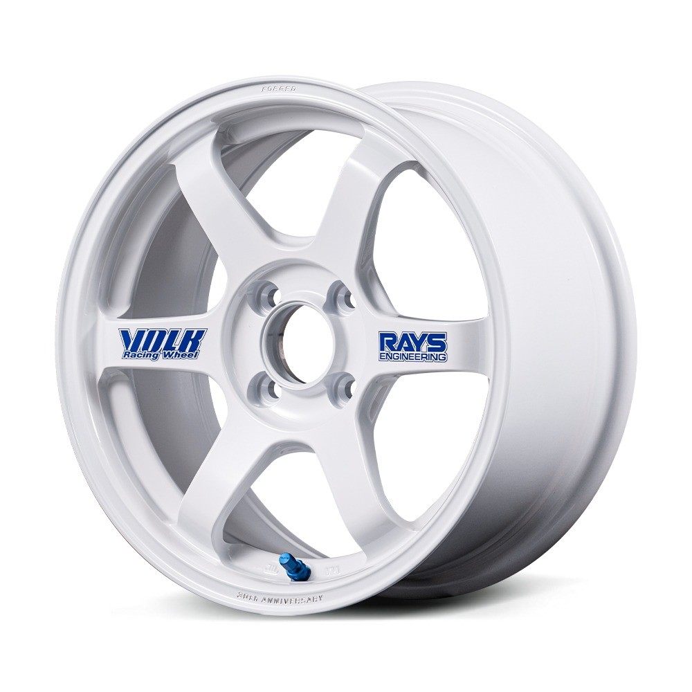 RAYS TE37SONIC 30th Sticker Version F3 1565 37 4-100-15 White