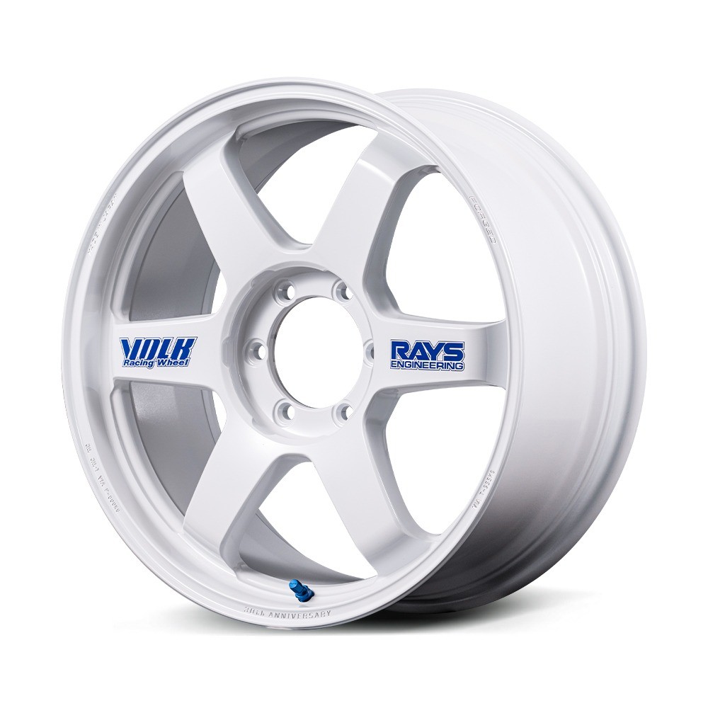 RAYS TE37UL-L 30th Sticker Version F1 1880 36 6-139.7/112 White