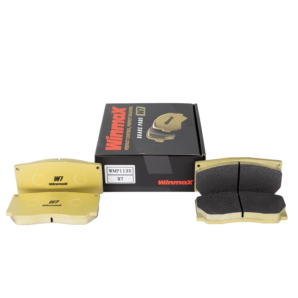 [WMP1135-W7] Winmax Brake Pads W7 Compound  Evo IX and X Tarmac Front