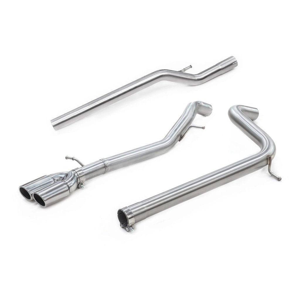 Cobrasport Audi A1 1.4 TFSI 122PS (10-14) Venom Cat Back (Non-Resonated) (Back Box Delete) System