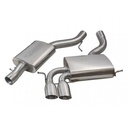 Cobrasport Audi A3 (8P) 2.0 TFSI Quattro (3 Door) (04-12) Cat Back System (Resonated)