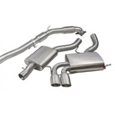 Cobrasport Audi S3 (8P) (5 Door) (06-12) Turbo Back System (De-Cat & Non-Resonated) YTP20L