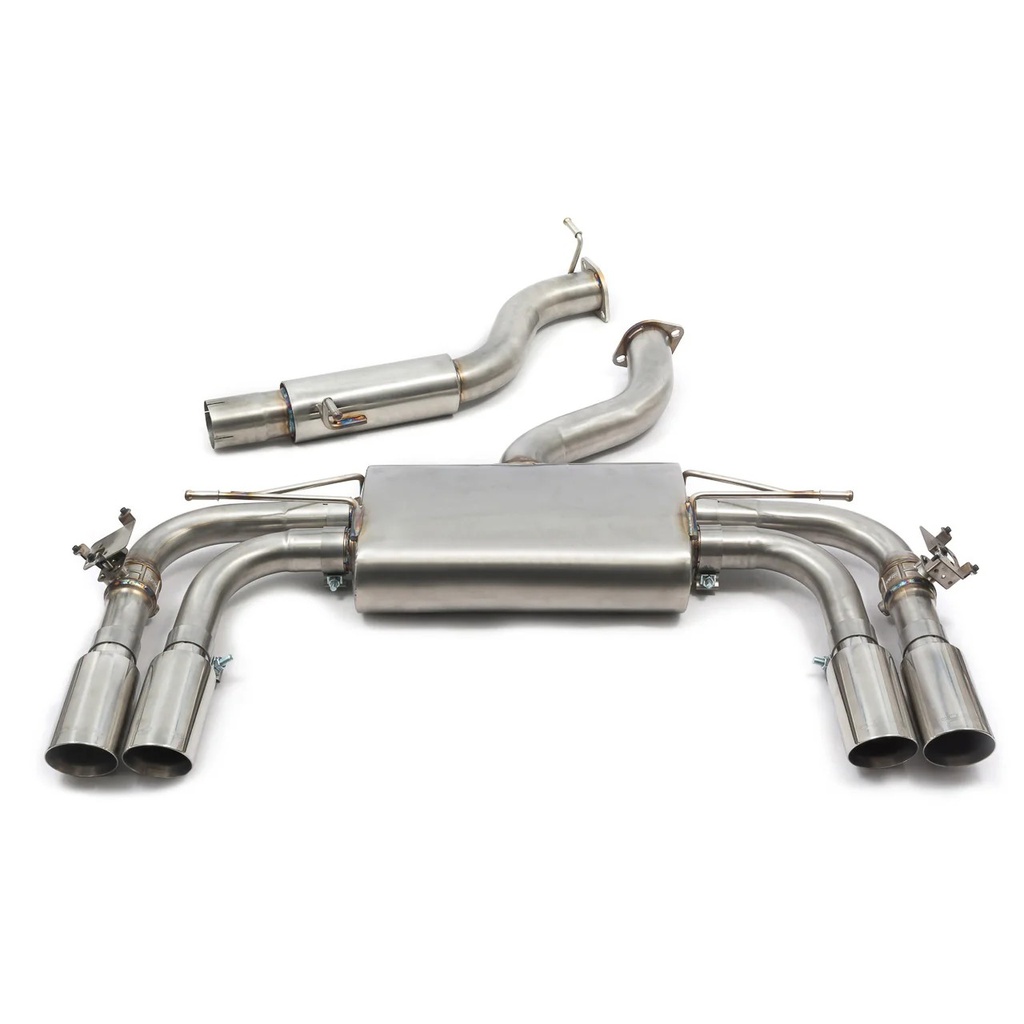 [AU91TP92] Cobrasport Audi S3 (8V) (3 Door) (13-17) (Valved) Cat Back System (Resonated)